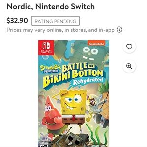 Nintendo Switch game